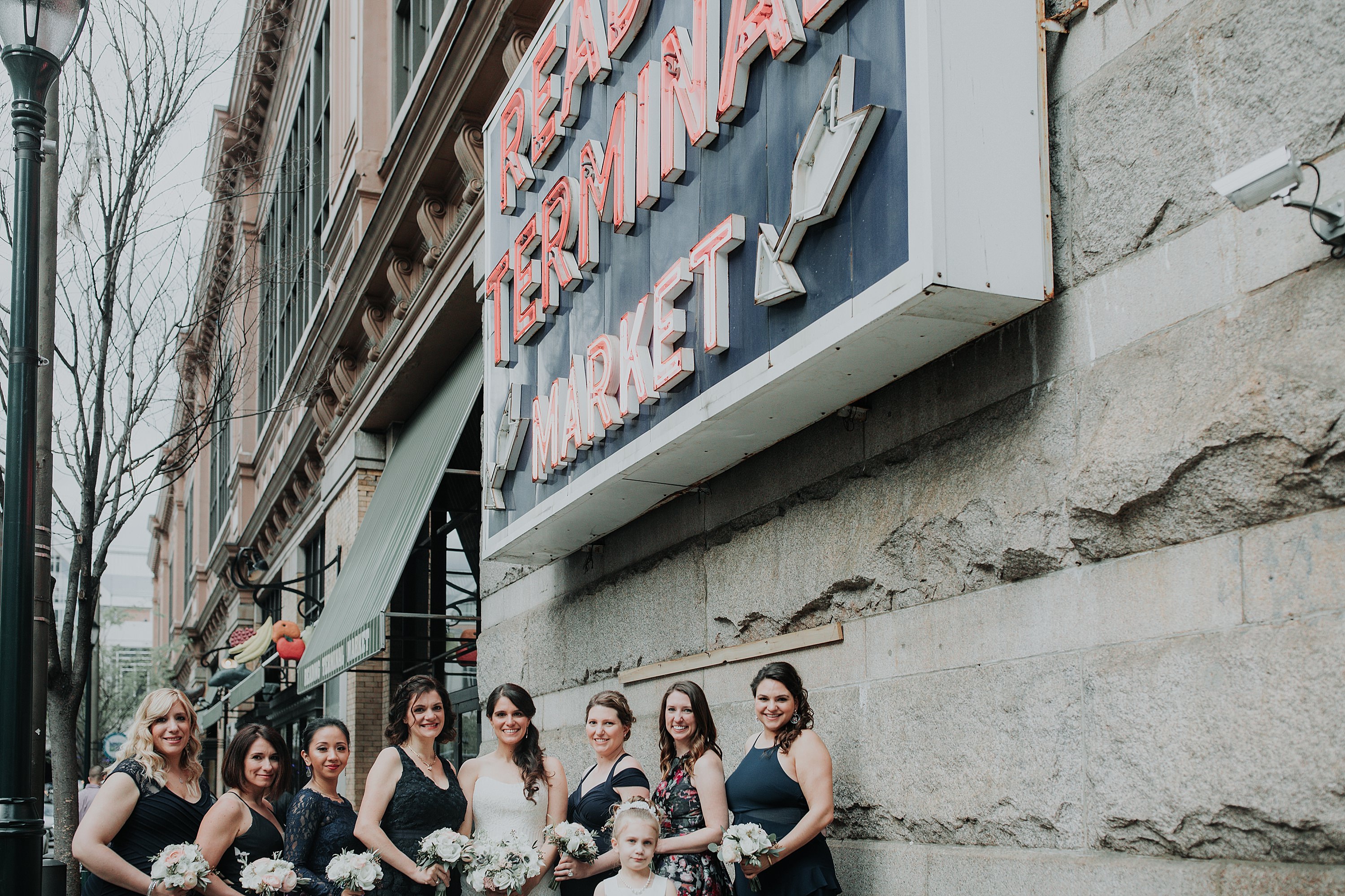 Erika Jeff Wedding In Reading Terminal Market Pa Lily Szabo