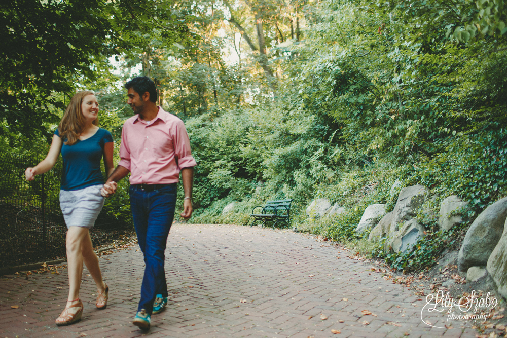 Engagement Session in Prospect Park, Brooklyn, NY