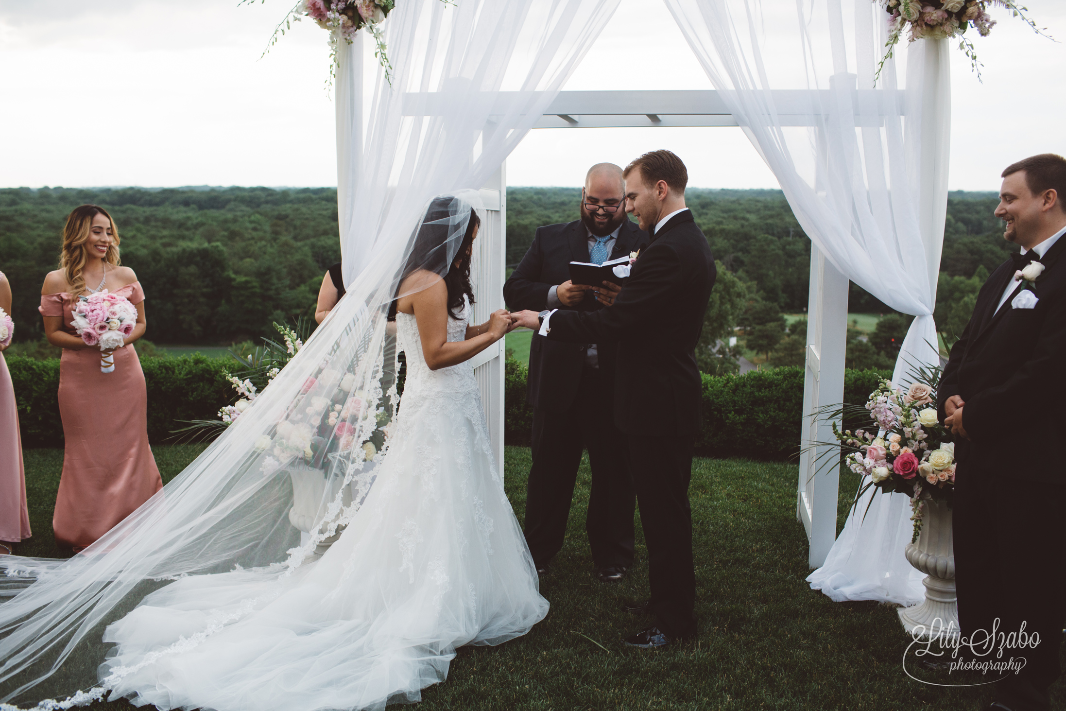 Wedding at Trump National Golf Club Philadelphia in Pine Hill, N