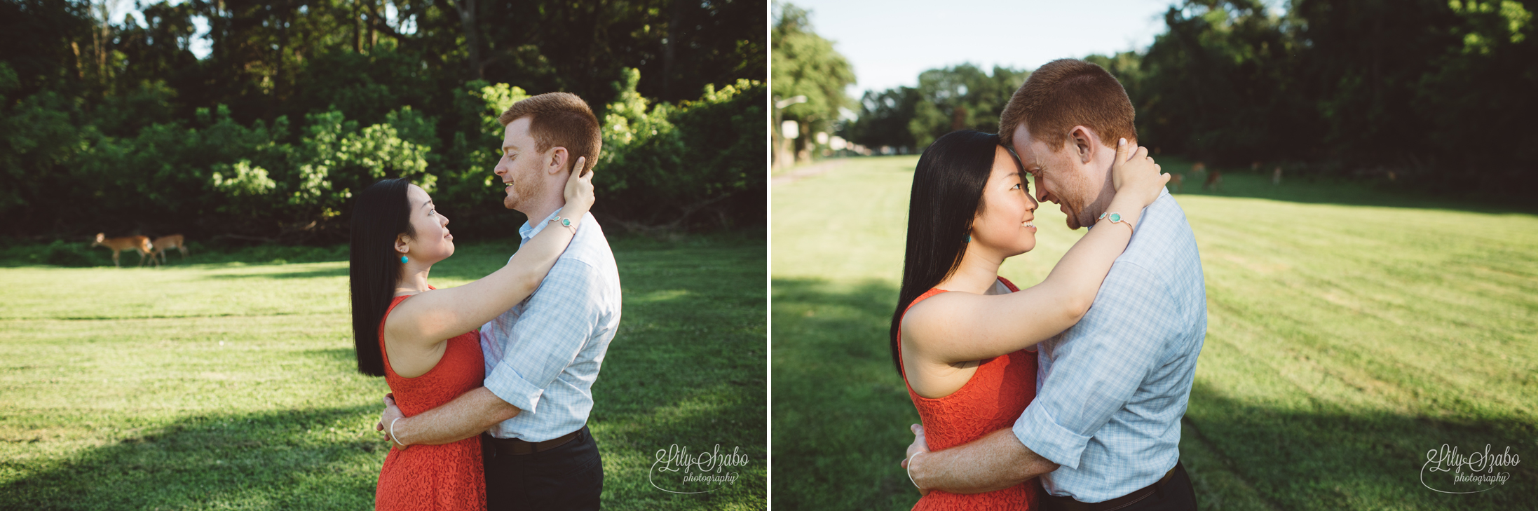 Mountain View Park Engagement Session in Middlesex, NJ