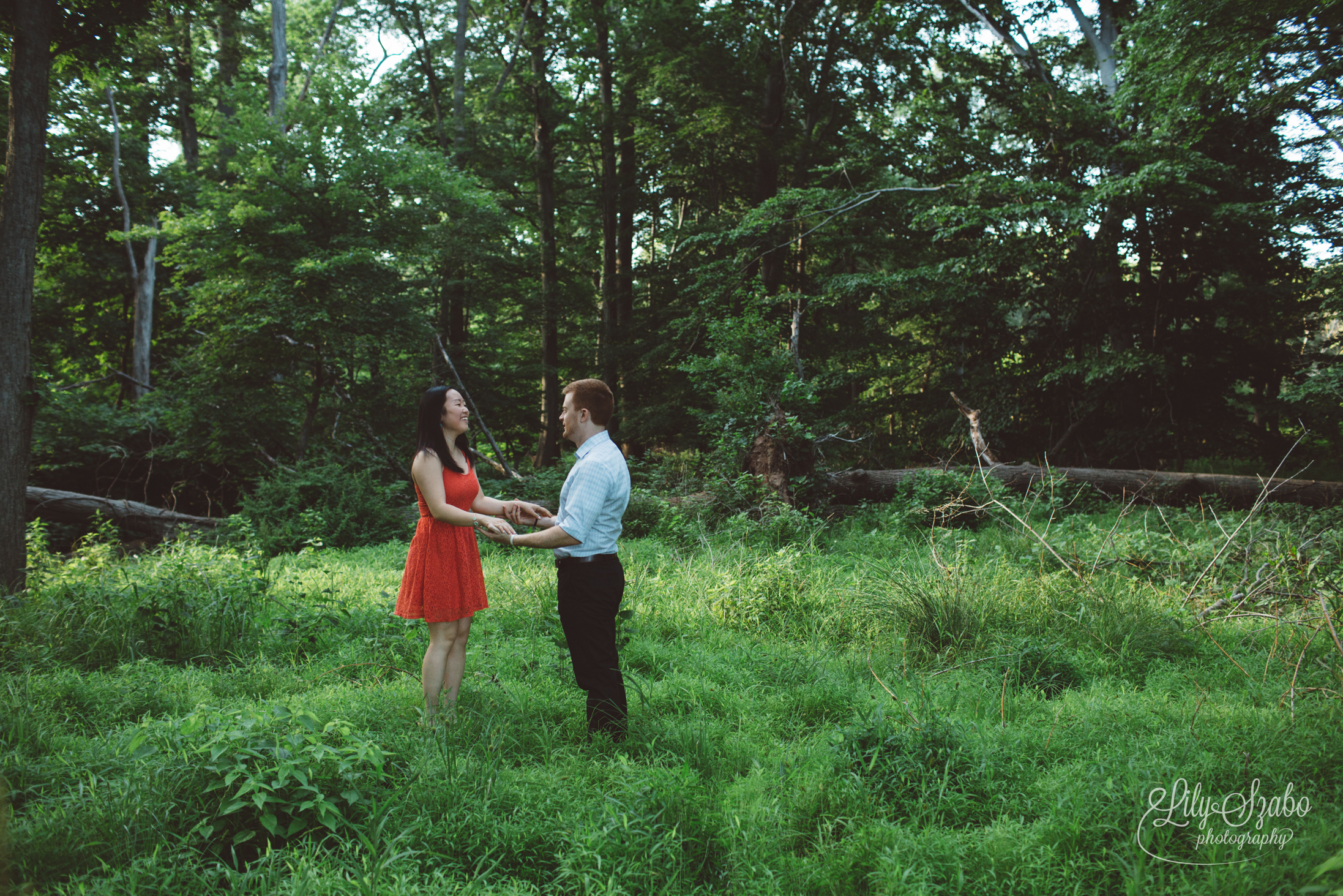 Mountain View Park Engagement Session in Middlesex, NJ