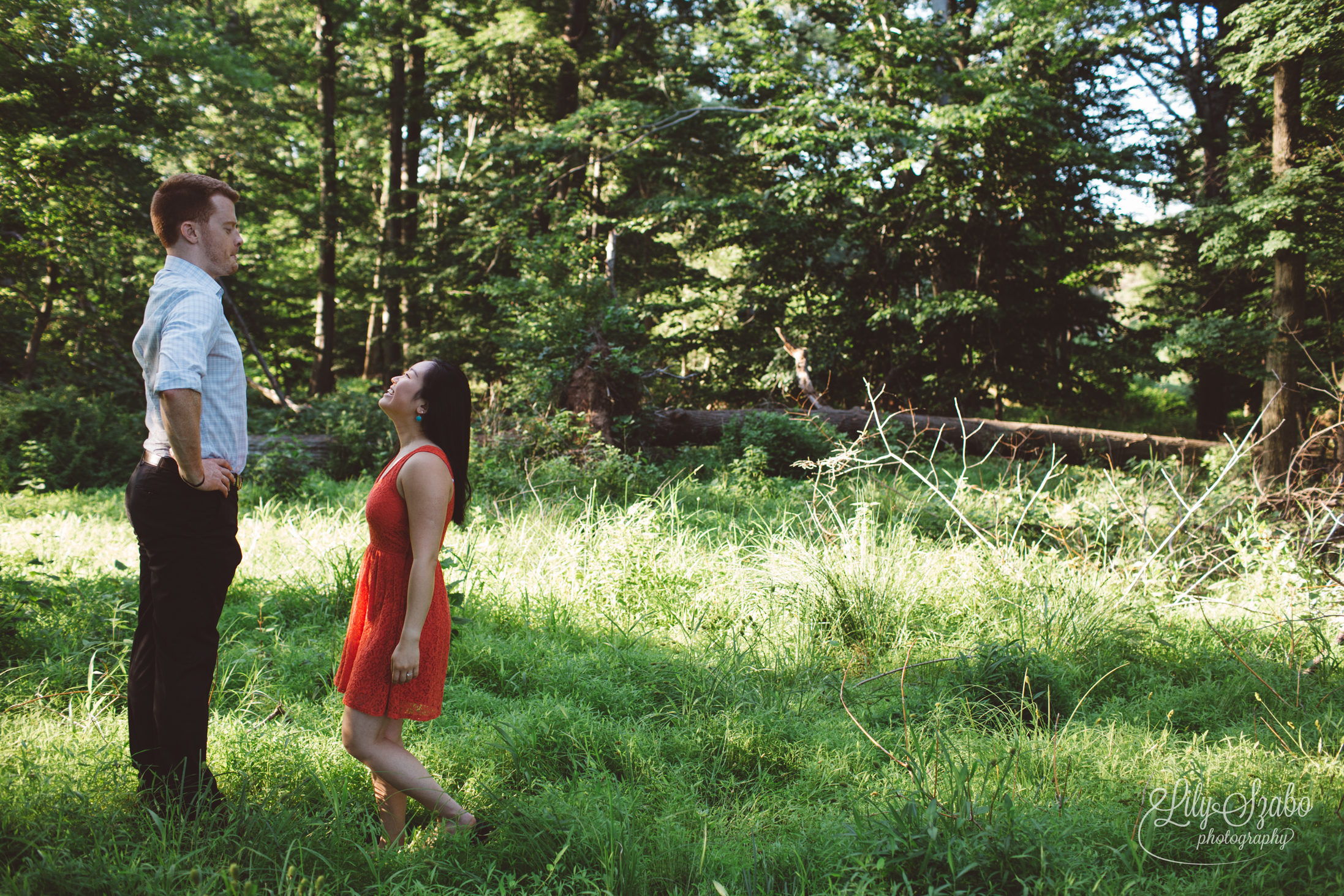 Mountain View Park Engagement Session in Middlesex, NJ