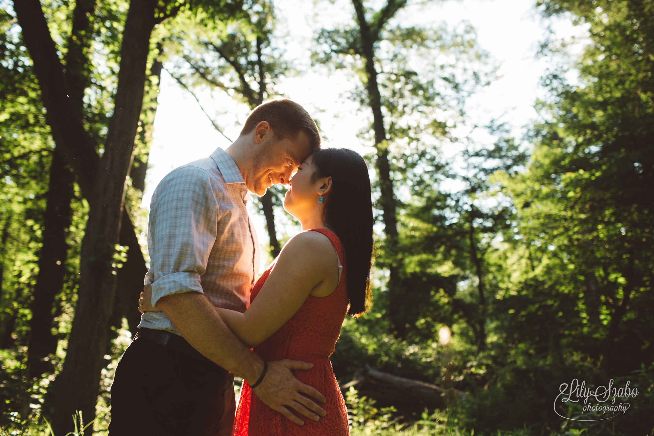 Mountain View Park Engagement Session in Middlesex, NJ