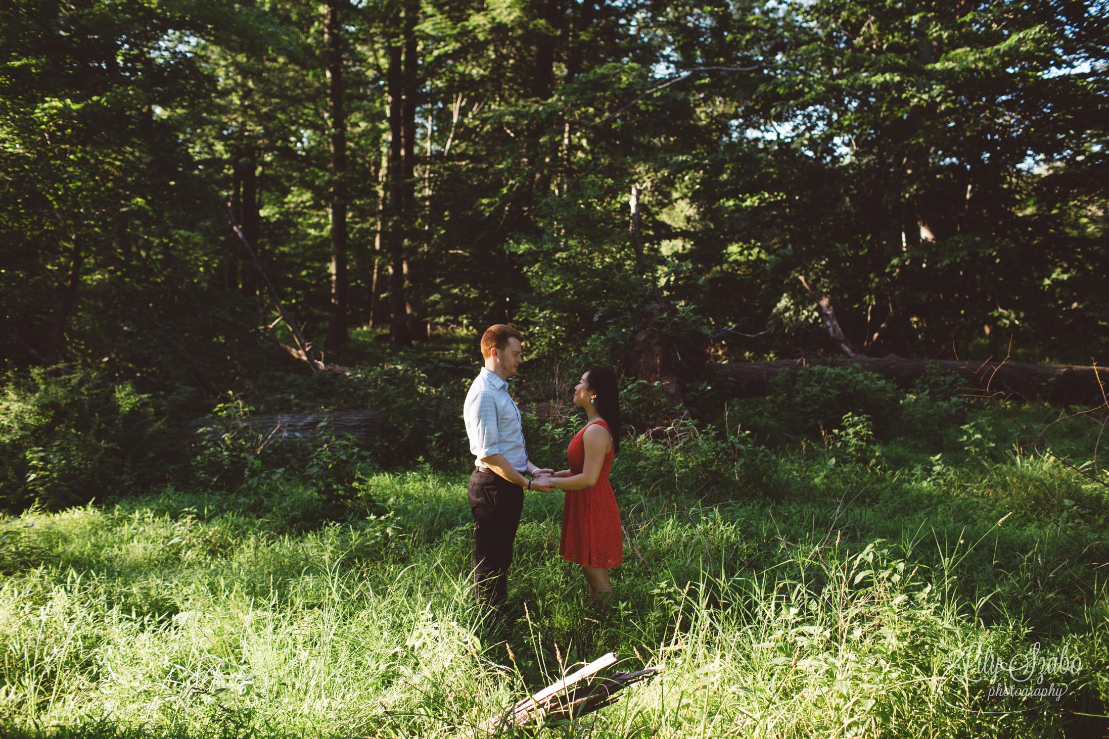 Mountain View Park Engagement Session in Middlesex, NJ