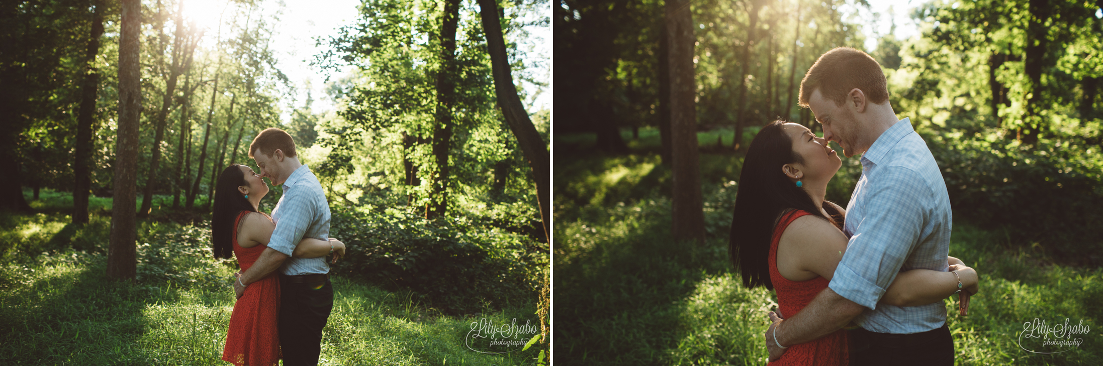 Mountain View Park Engagement Session in Middlesex, NJ