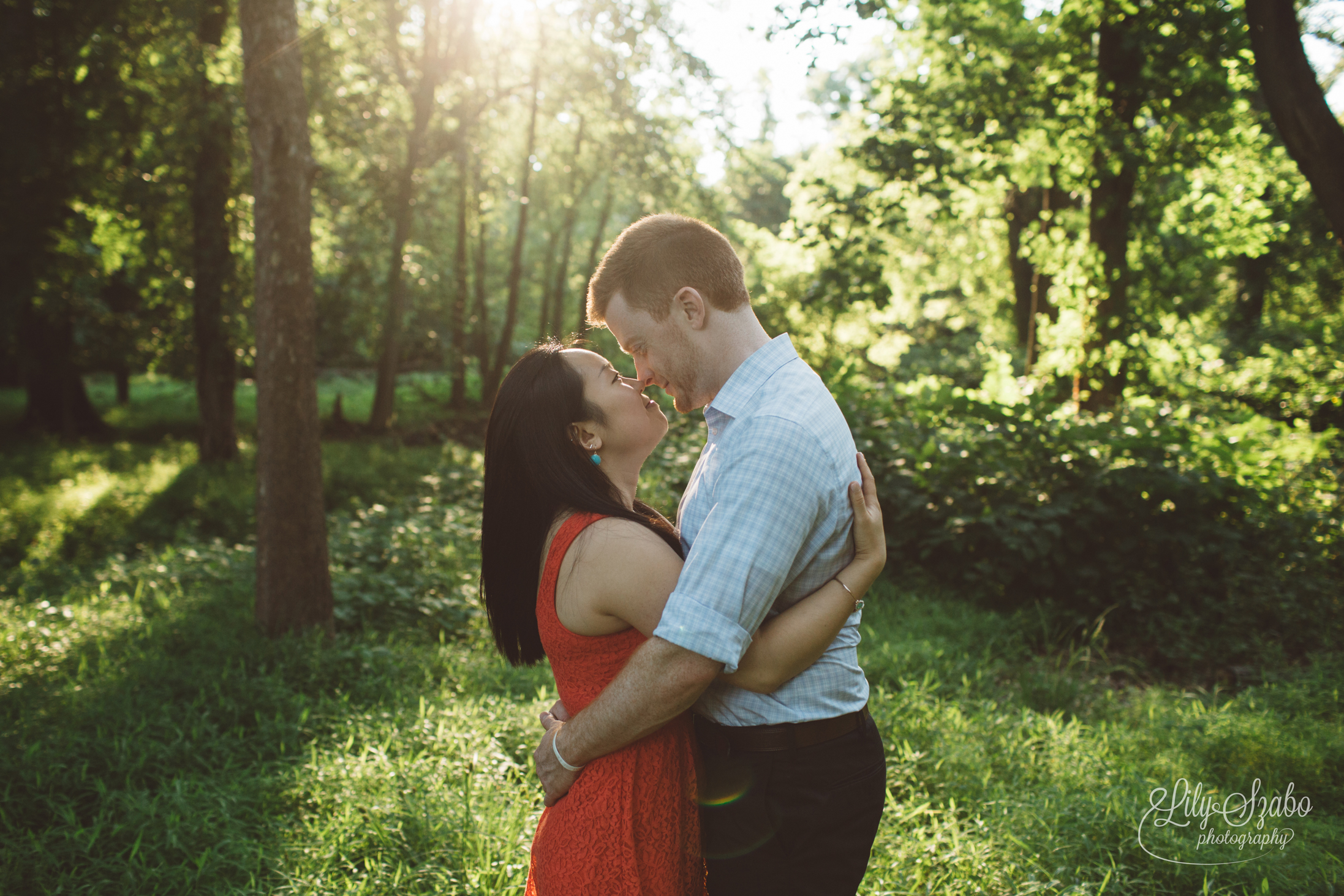 Mountain View Park Engagement Session in Middlesex, NJ