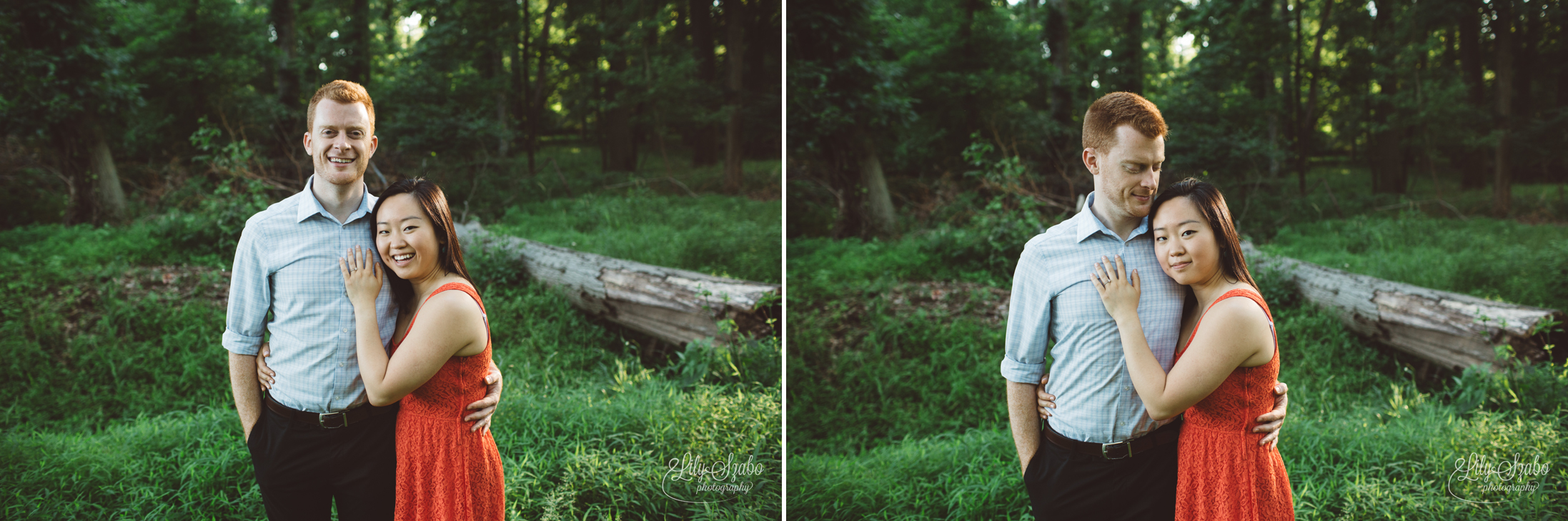 Mountain View Park Engagement Session in Middlesex, NJ