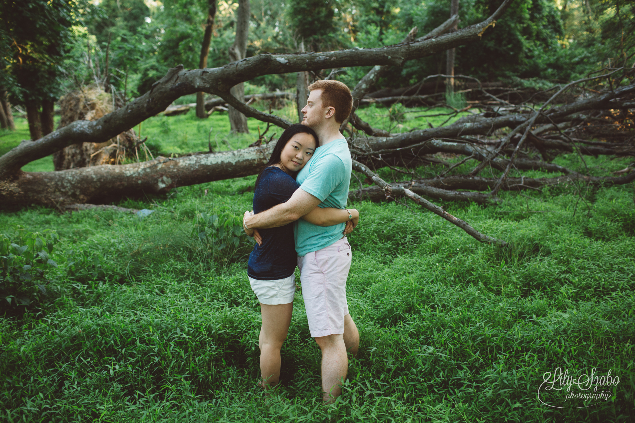 Mountain View Park Engagement Session in Middlesex, NJ