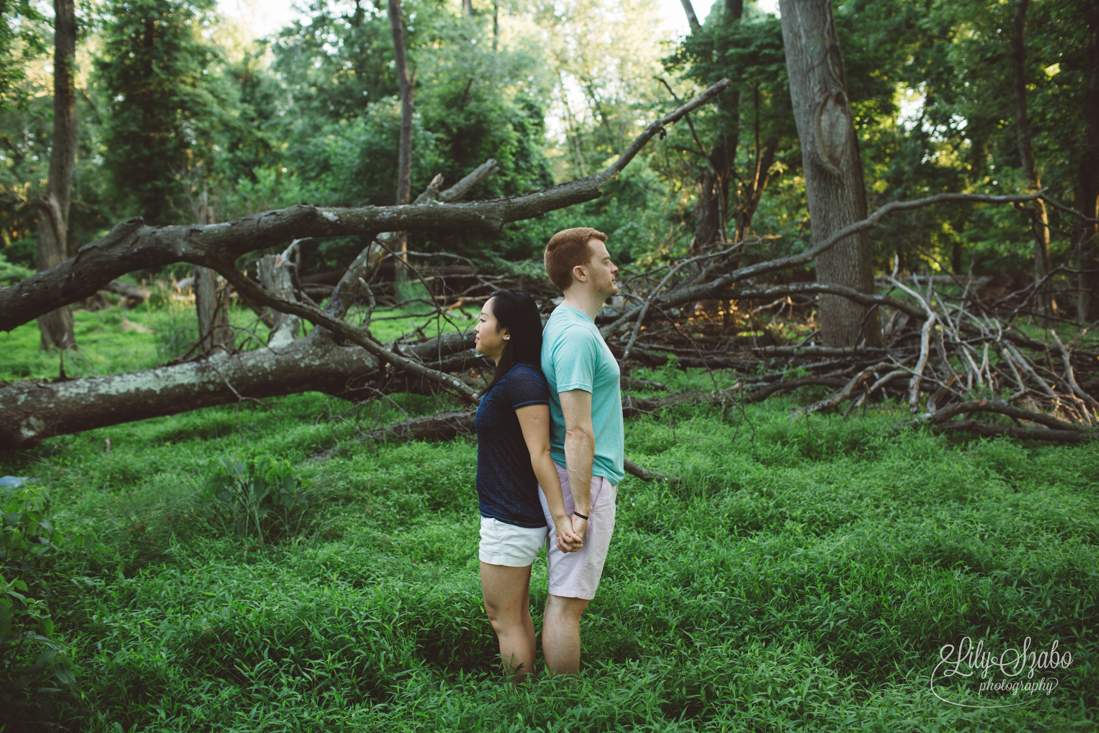 Mountain View Park Engagement Session in Middlesex, NJ