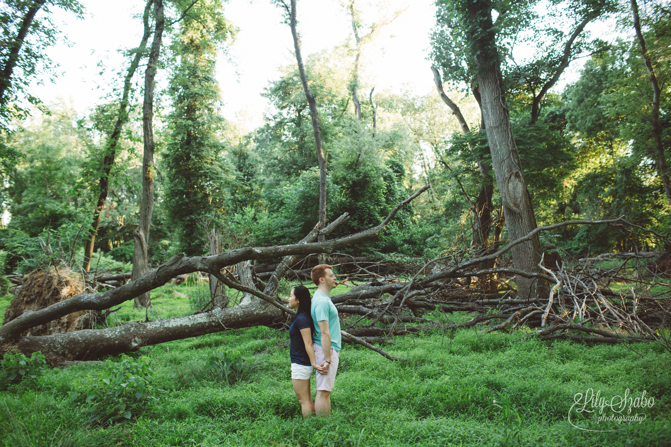 Mountain View Park Engagement Session in Middlesex, NJ