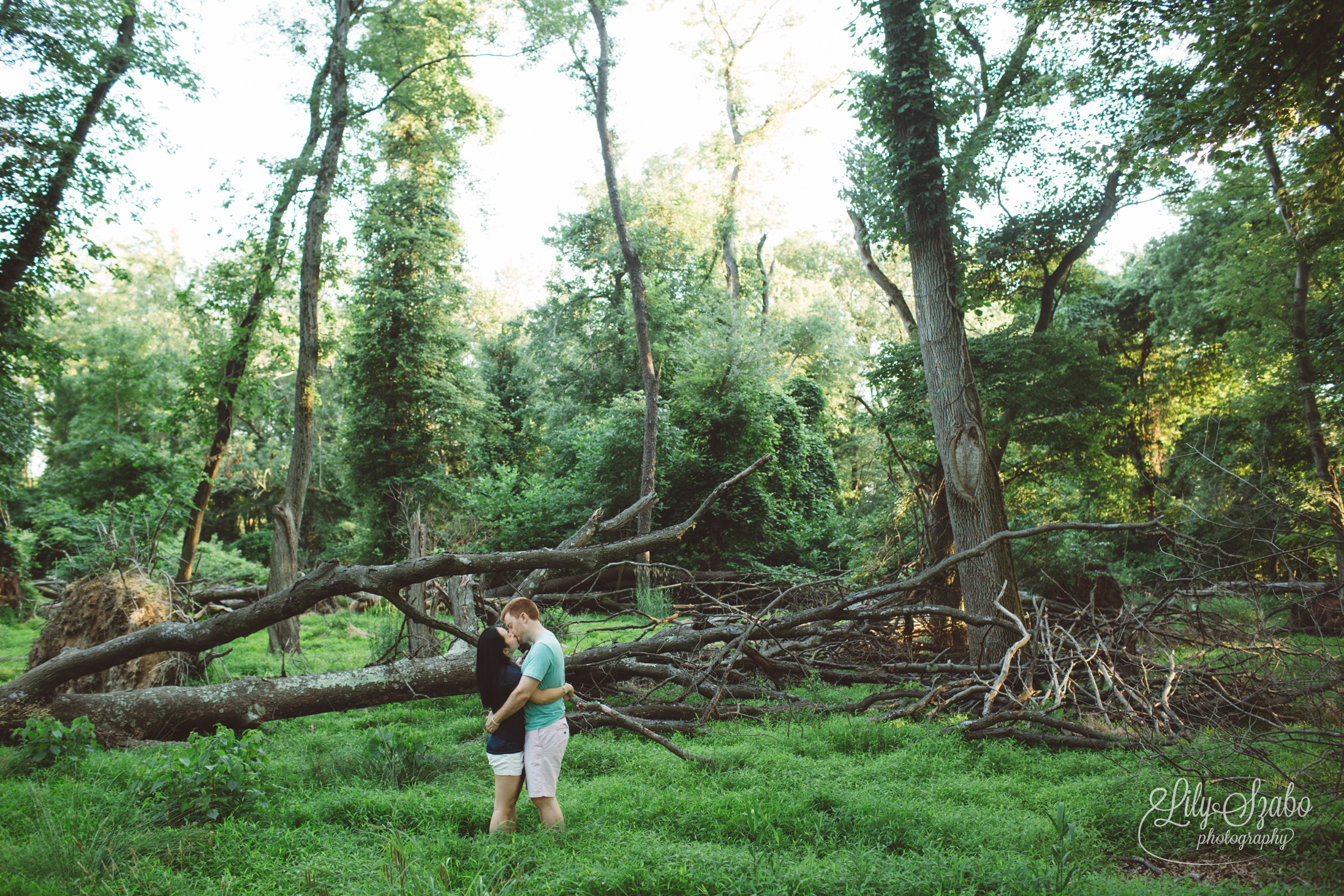 Mountain View Park Engagement Session in Middlesex, NJ