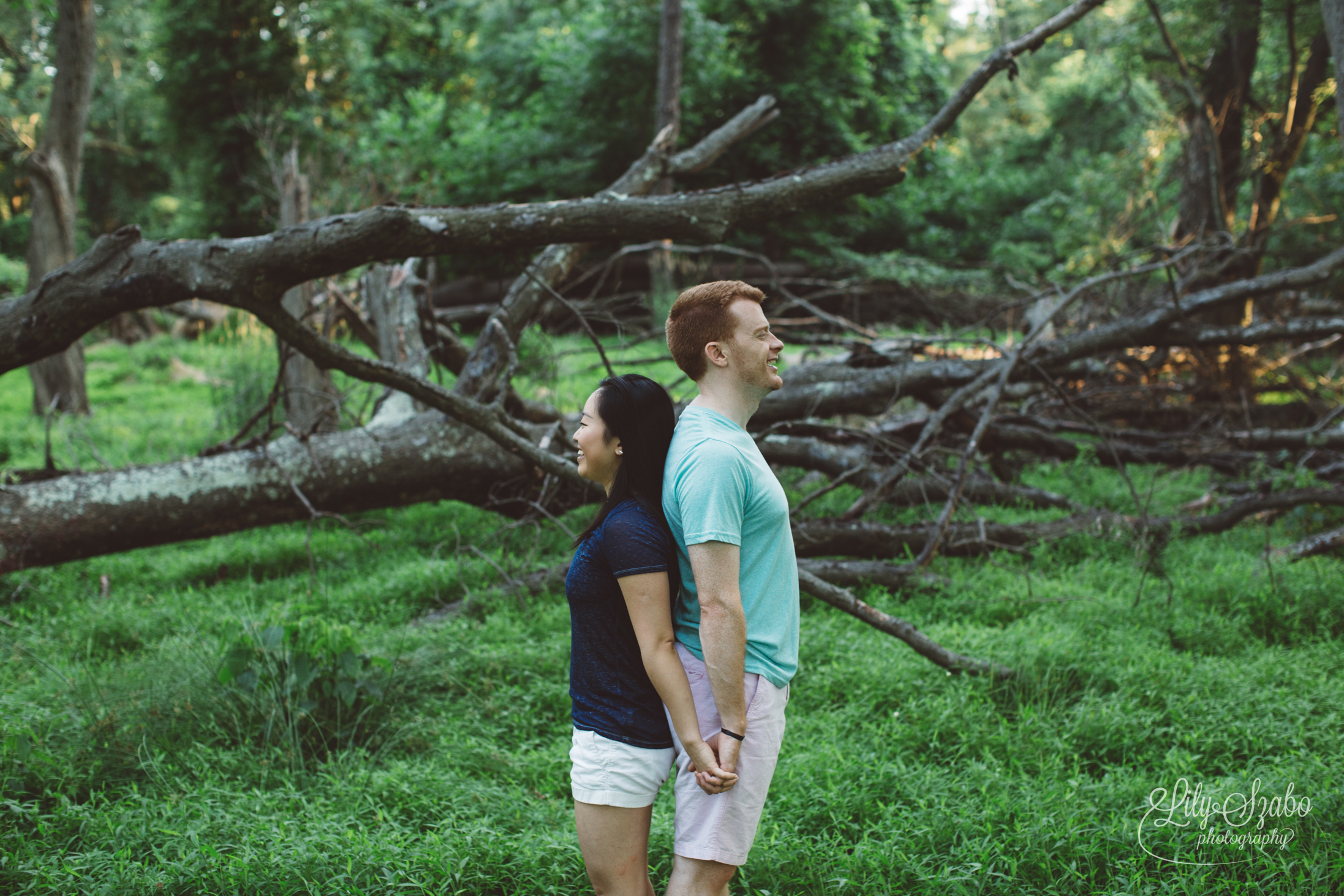 Mountain View Park Engagement Session in Middlesex, NJ