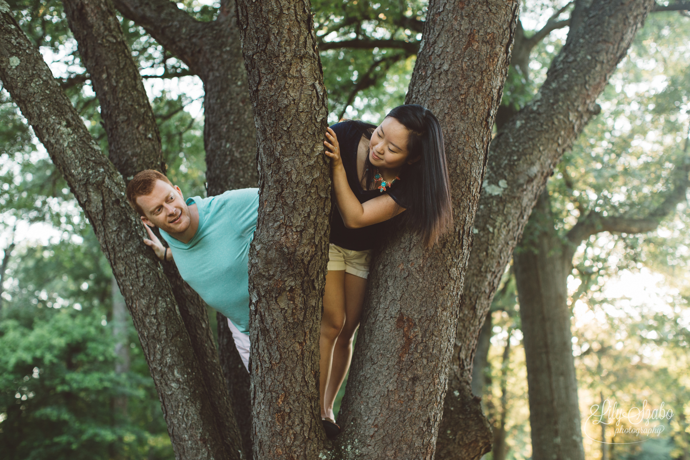 Mountain View Park Engagement Session in Middlesex, NJ