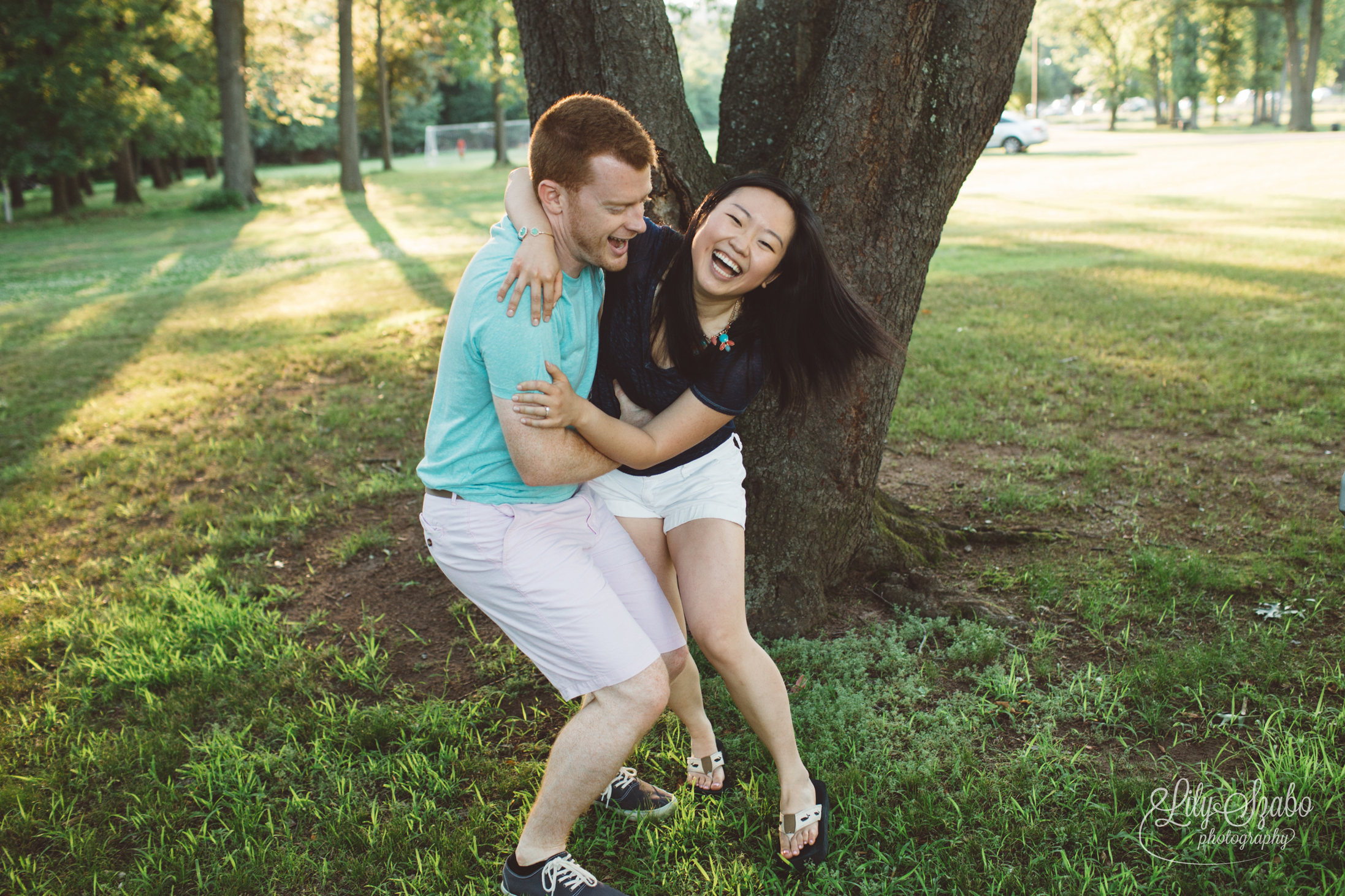 Mountain View Park Engagement Session in Middlesex, NJ