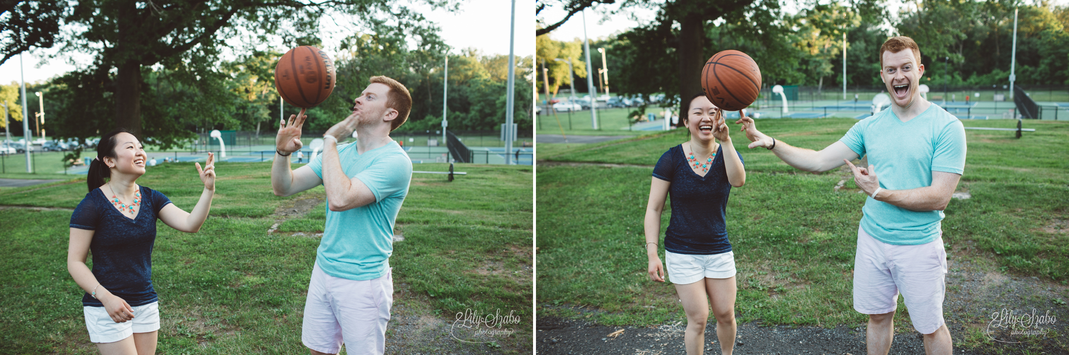 Mountain View Park Engagement Session in Middlesex, NJ