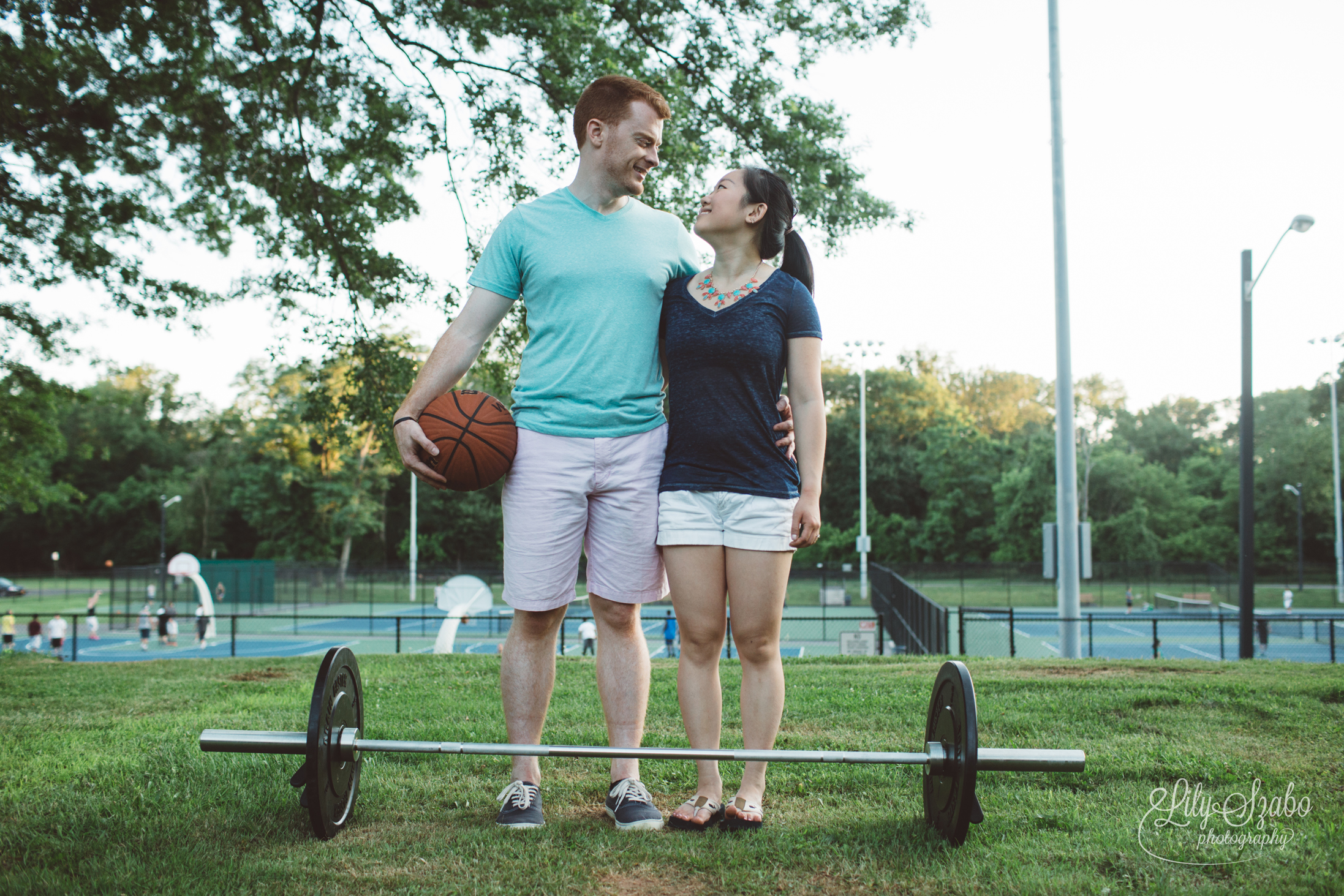 Mountain View Park Engagement Session in Middlesex, NJ