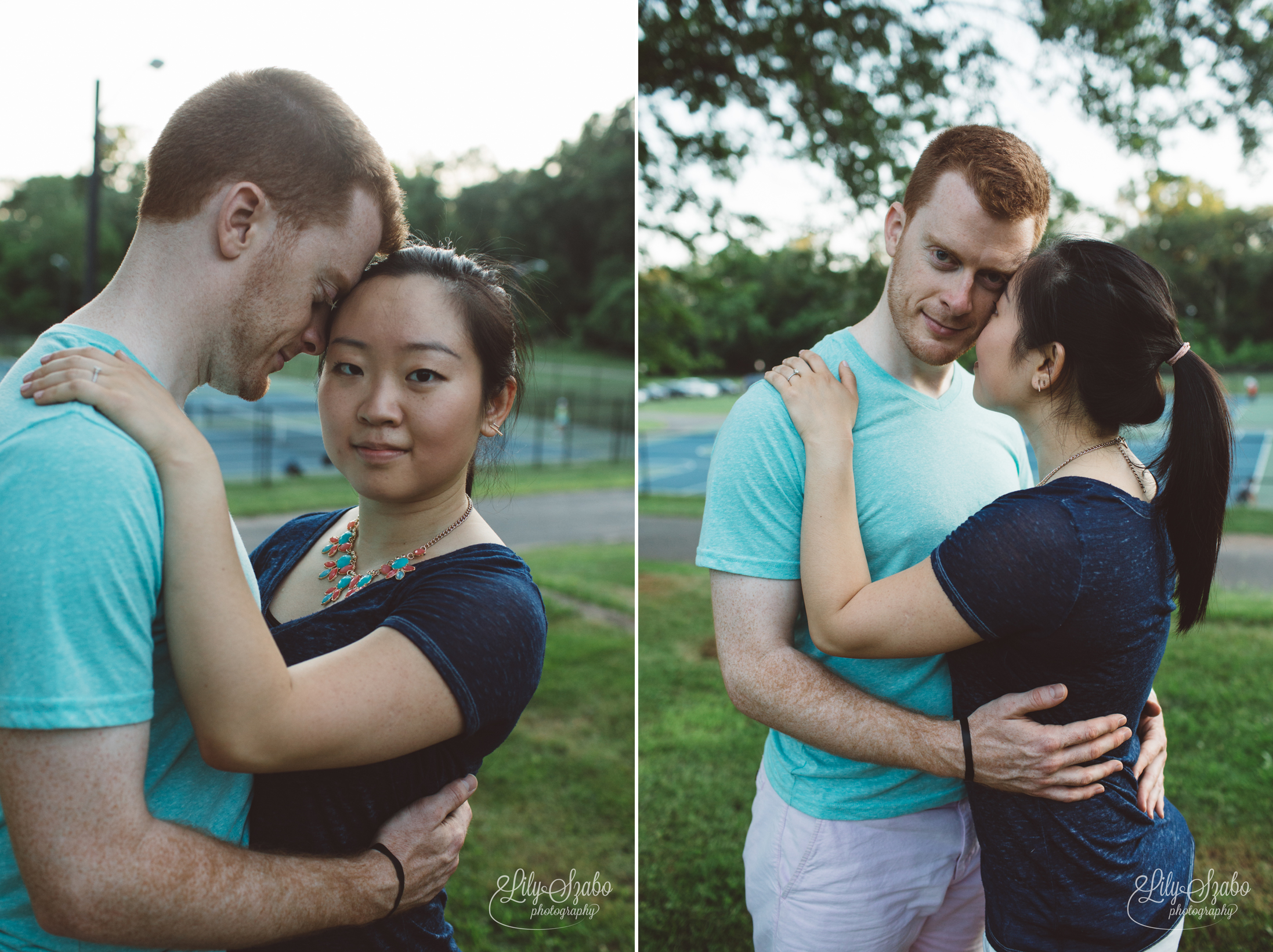 Mountain View Park Engagement Session in Middlesex, NJ